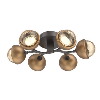 Cabochon LED Flush Mount in Graphite (404|CLB0093-01-GP-A-L3-NB)