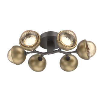 Cabochon LED Flush Mount in Graphite (404|CLB0093-01-GP-A-L1-GB)