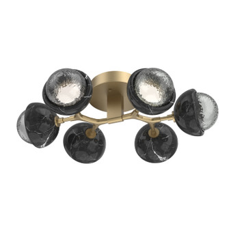 Cabochon LED Flush Mount in Gilded Brass (404|CLB0093-01-GB-S-L3-BM)
