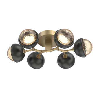Cabochon LED Flush Mount in Gilded Brass (404|CLB0093-01-GB-A-L1-MB)
