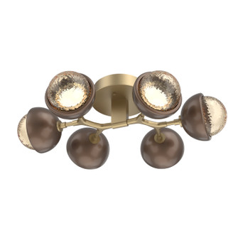Cabochon LED Flush Mount in Gilded Brass (404|CLB0093-01-GB-A-L1-BB)