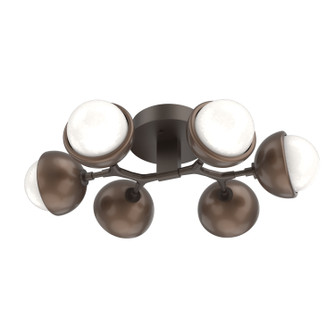 Cabochon LED Flush Mount in Flat Bronze (404|CLB0093-01-FB-WL-L3-BB)