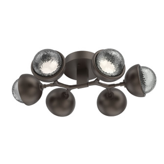Cabochon LED Flush Mount in Flat Bronze (404|CLB0093-01-FB-S-L1-MS)