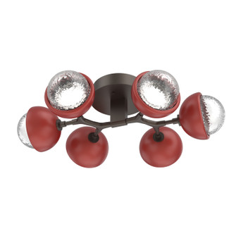 Cabochon LED Flush Mount in Flat Bronze (404|CLB0093-01-FB-C-L1-RE)
