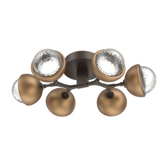 Cabochon LED Flush Mount in Flat Bronze (404|CLB0093-01-FB-C-L1-NB)