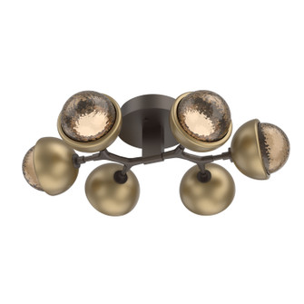 Cabochon LED Flush Mount in Flat Bronze (404|CLB0093-01-FB-B-L3-GB)