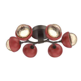 Cabochon LED Flush Mount in Flat Bronze (404|CLB0093-01-FB-A-L1-RE)