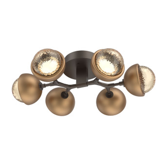 Cabochon LED Flush Mount in Flat Bronze (404|CLB0093-01-FB-A-L1-NB)