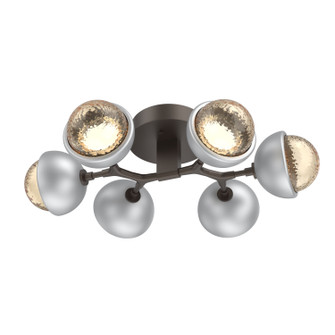 Cabochon LED Flush Mount in Flat Bronze (404|CLB0093-01-FB-A-L1-CS)