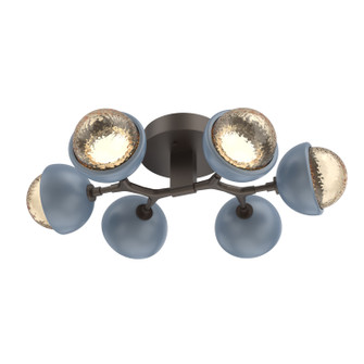 Cabochon LED Flush Mount in Flat Bronze (404|CLB0093-01-FB-A-L1-BU)