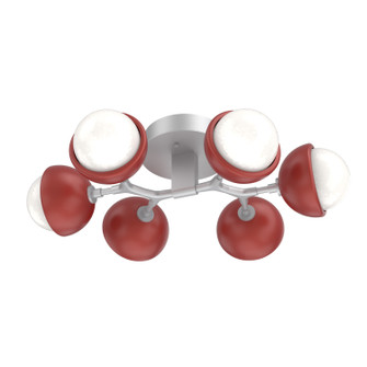 Cabochon LED Flush Mount in Classic Silver (404|CLB0093-01-CS-WL-L3-RE)