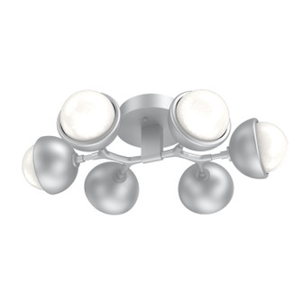 Cabochon LED Flush Mount in Classic Silver (404|CLB0093-01-CS-WL-L3-MS)