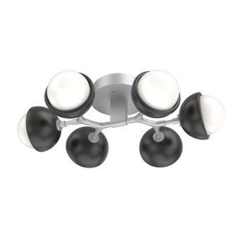 Cabochon LED Flush Mount in Classic Silver (404|CLB0093-01-CS-WL-L3-MB)