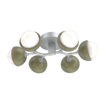 Cabochon LED Flush Mount in Classic Silver (404|CLB0093-01-CS-WL-L3-GE)