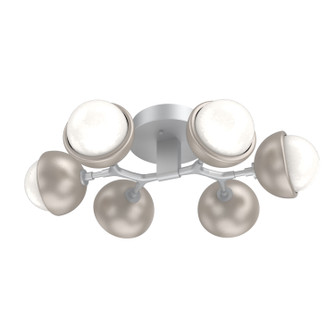 Cabochon LED Flush Mount in Classic Silver (404|CLB0093-01-CS-WL-L3-BS)