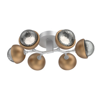 Cabochon LED Flush Mount in Classic Silver (404|CLB0093-01-CS-S-L3-NB)