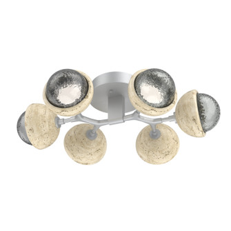 Cabochon LED Flush Mount in Classic Silver (404|CLB0093-01-CS-S-L1-TR)