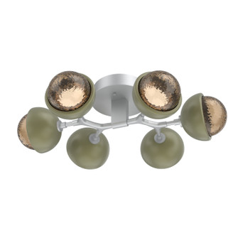 Cabochon LED Flush Mount in Classic Silver (404|CLB0093-01-CS-B-L1-GE)