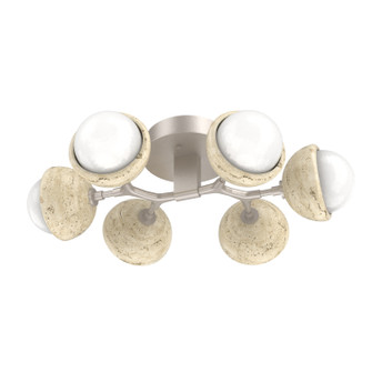 Cabochon LED Flush Mount in Beige Silver (404|CLB0093-01-BS-WL-L3-TR)