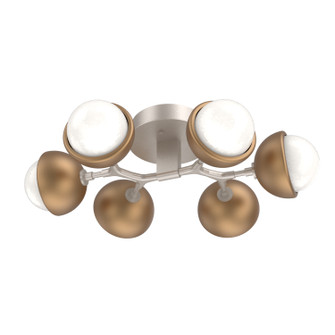 Cabochon LED Flush Mount in Beige Silver (404|CLB0093-01-BS-WL-L3-NB)