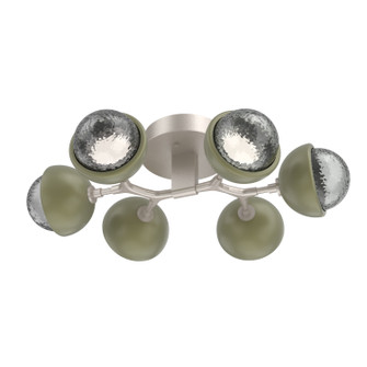 Cabochon LED Flush Mount in Beige Silver (404|CLB0093-01-BS-S-L1-GE)