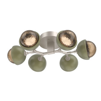 Cabochon LED Flush Mount in Beige Silver (404|CLB0093-01-BS-B-L1-GE)