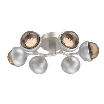 Cabochon LED Flush Mount in Beige Silver (404|CLB0093-01-BS-B-L1-CS)