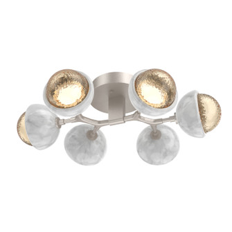 Cabochon LED Flush Mount in Beige Silver (404|CLB0093-01-BS-A-L1-WM)