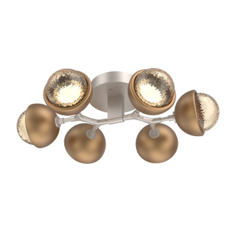 Cabochon LED Flush Mount in Beige Silver (404|CLB0093-01-BS-A-L1-NB)