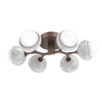 Cabochon LED Flush Mount in Burnished Bronze (404|CLB0093-01-BB-WL-L3-WM)