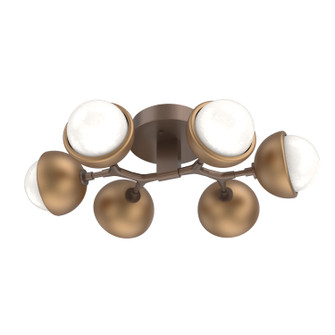 Cabochon LED Flush Mount in Burnished Bronze (404|CLB0093-01-BB-WL-L3-NB)