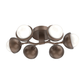 Cabochon LED Flush Mount in Burnished Bronze (404|CLB0093-01-BB-WL-L3-MS)