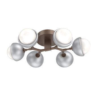 Cabochon LED Flush Mount in Burnished Bronze (404|CLB0093-01-BB-WL-L3-CS)