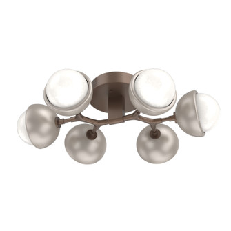 Cabochon LED Flush Mount in Burnished Bronze (404|CLB0093-01-BB-WL-L3-BS)
