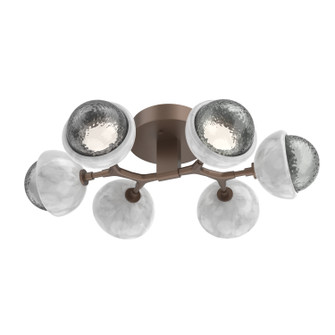 Cabochon LED Flush Mount in Burnished Bronze (404|CLB0093-01-BB-S-L1-WM)