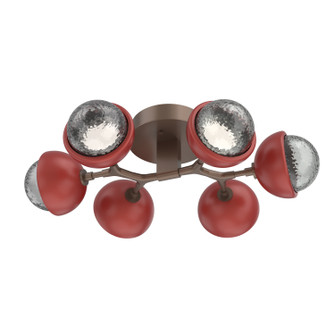Cabochon LED Flush Mount in Burnished Bronze (404|CLB0093-01-BB-S-L1-RE)