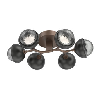 Cabochon LED Flush Mount in Burnished Bronze (404|CLB0093-01-BB-S-L1-MB)