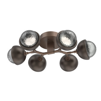 Cabochon LED Flush Mount in Burnished Bronze (404|CLB0093-01-BB-S-L1-FB)