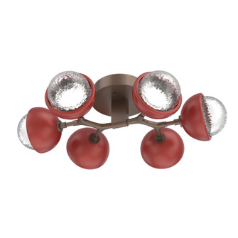 Cabochon LED Flush Mount in Burnished Bronze (404|CLB0093-01-BB-C-L3-RE)