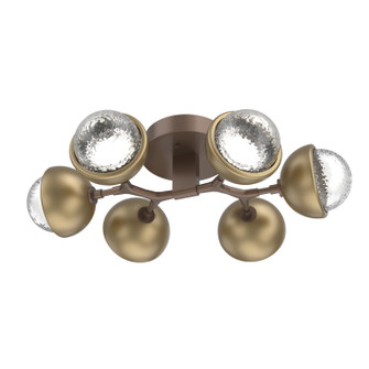 Cabochon LED Flush Mount in Burnished Bronze (404|CLB0093-01-BB-C-L3-GB)