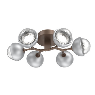 Cabochon LED Flush Mount in Burnished Bronze (404|CLB0093-01-BB-C-L3-CS)