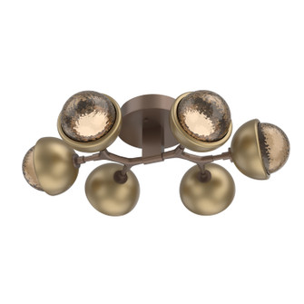 Cabochon LED Flush Mount in Burnished Bronze (404|CLB0093-01-BB-B-L1-GB)