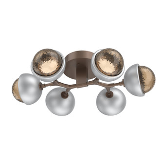 Cabochon LED Flush Mount in Burnished Bronze (404|CLB0093-01-BB-B-L1-CS)