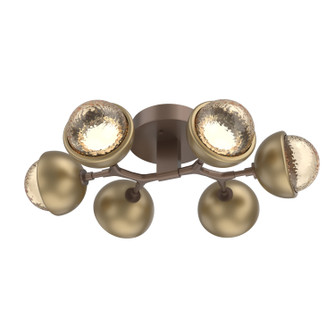 Cabochon LED Flush Mount in Burnished Bronze (404|CLB0093-01-BB-A-L1-GB)