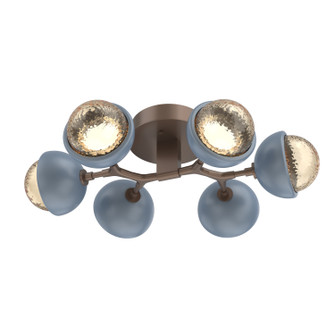 Cabochon LED Flush Mount in Burnished Bronze (404|CLB0093-01-BB-A-L1-BU)
