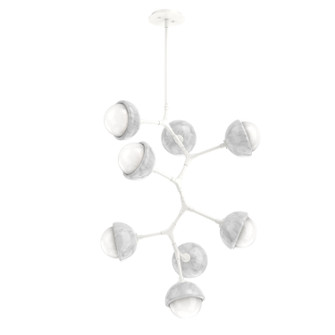 Cabochon LED Chandelier in Salt White (404|CHB0093-VB-WI-WL-001-L3-WM)