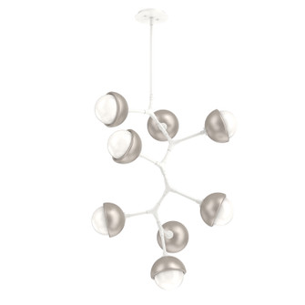 Cabochon LED Chandelier in Salt White (404|CHB0093-VB-WI-WL-001-L3-BS)