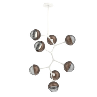 Cabochon LED Chandelier in Salt White (404|CHB0093-VB-WI-S-001-L3-BB)
