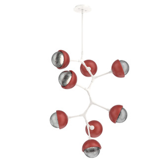 Cabochon LED Chandelier in Salt White (404|CHB0093-VB-WI-S-001-L1-RE)