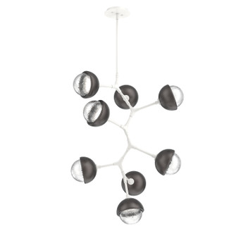 Cabochon LED Chandelier in Salt White (404|CHB0093-VB-WI-C-001-L3-GP)